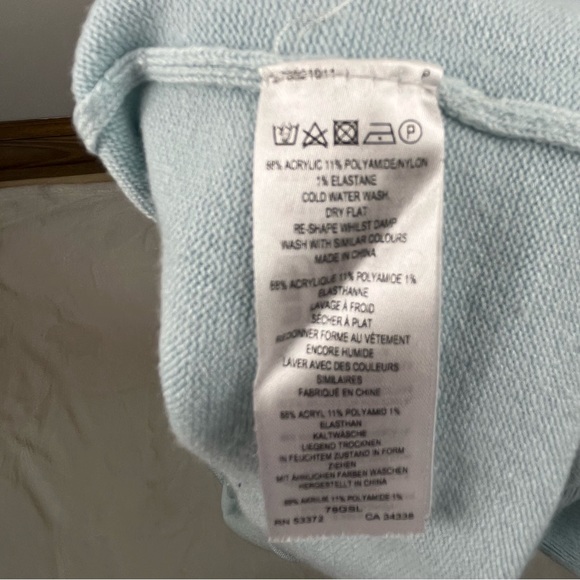 French Connection Della Vhari crew neck cashmere soft sweater Size L - Picture 8 of 8